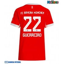 Camisa de Futebol Bayern Munich Raphael Guerreiro #22 Equipamento Principal Mulheres 2025-26 Manga Curta